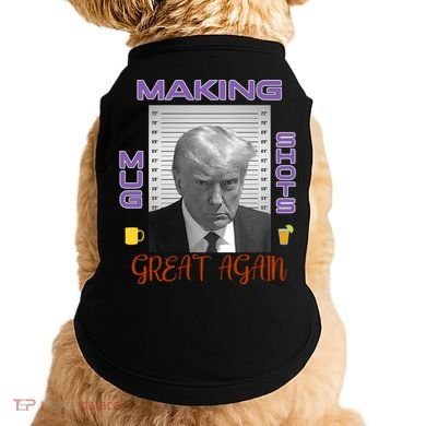 Trump Making Mug Shots Great Again Doggie Tank