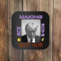 Trump Making Mug Shots Great Again Coaster thumb 0