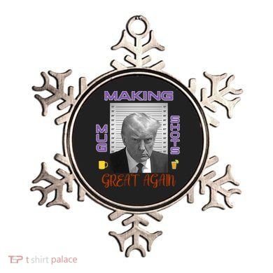 Trump Making Mug Shots Great Again Ornament