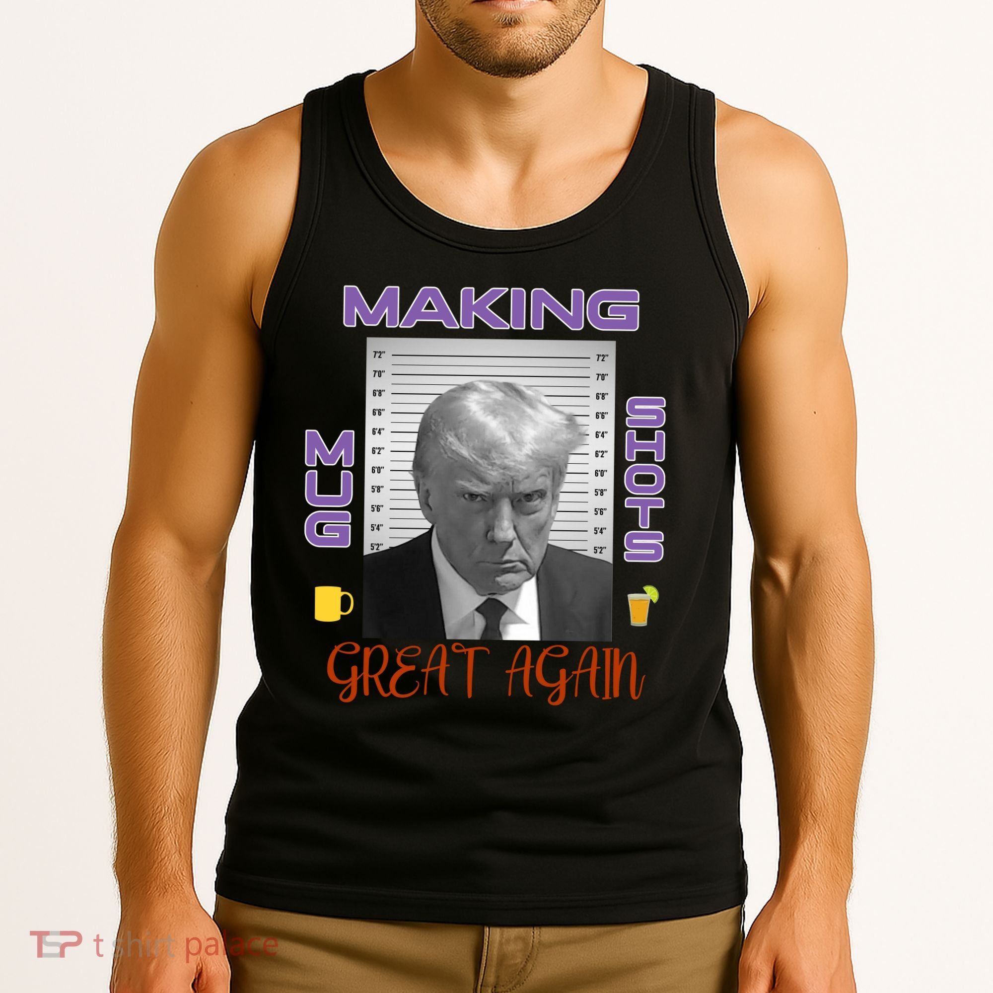 Trump Making Mug Shots Great Again Tank Top