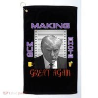 Trump Making Mug Shots Great Again Golf Towel thumb 0