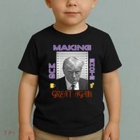 Trump Making Mug Shots Great Again Toddler T-Shirt thumb 2