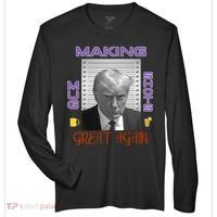 Trump Making Mug Shots Great Again Zone Performance Long-Sleeve T-Shirt thumb 0