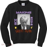 Trump Making Mug Shots Great Again Kids Sweatshirt thumb 0