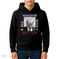 Trump Making Mug Shots Great Again Kids Hoodie thumb 4