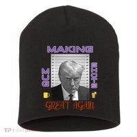 Trump Making Mug Shots Great Again Short Acrylic Beanie thumb 0