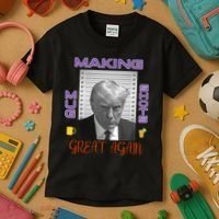 Trump Making Mug Shots Great Again Kids T-Shirt thumb 3