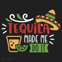 Tequila Made Me Do It Cinco De Mayo Women's Sweatshirt thumb 2