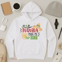 Tequila Made Me Do It Cinco De Mayo Hoodie thumb 3
