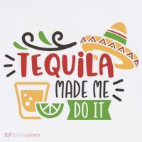 Tequila Made Me Do It Cinco De Mayo Apron thumb 3