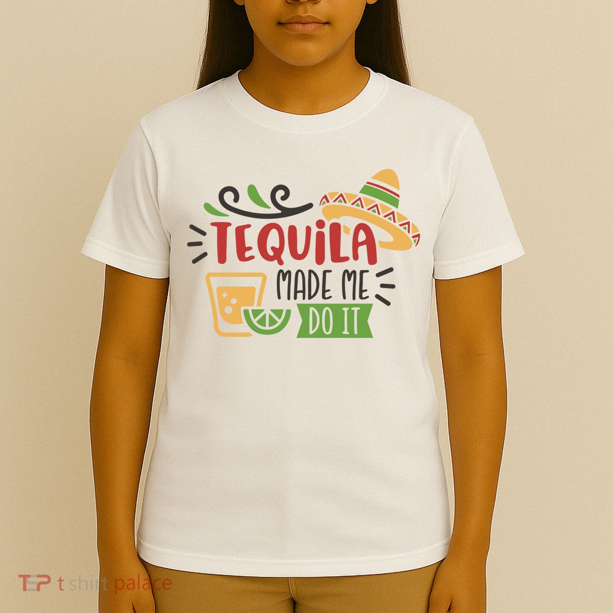 Tequila Made Me Do It Cinco De Mayo T-Shirt