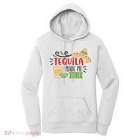 Tequila Made Me Do It Cinco De Mayo Women's Hoodie thumb 0