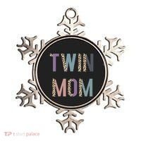 Twin Mom Mother's Day Twin Mom Leopard Ornament thumb 0