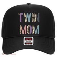 Twin Mom Mother's Day Twin Mom Leopard Hat thumb 0