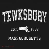 Tewksbury Massachusetts Ma Vintage Athletic Sports T-Shirt thumb 7