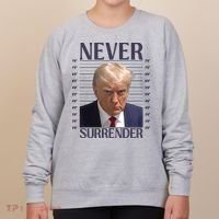 Trump Mugshot Meme Women's Sweatshirt thumb 0