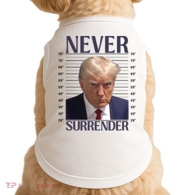Trump Mugshot Meme Doggie Tank