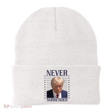 Trump Mugshot Meme Beanie