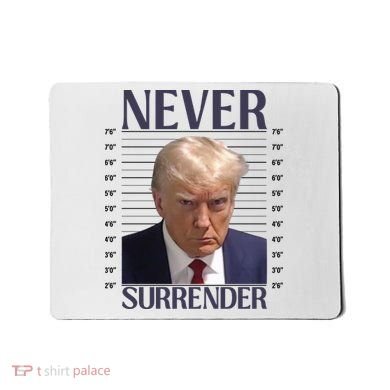 Trump Mugshot Meme Mousepad