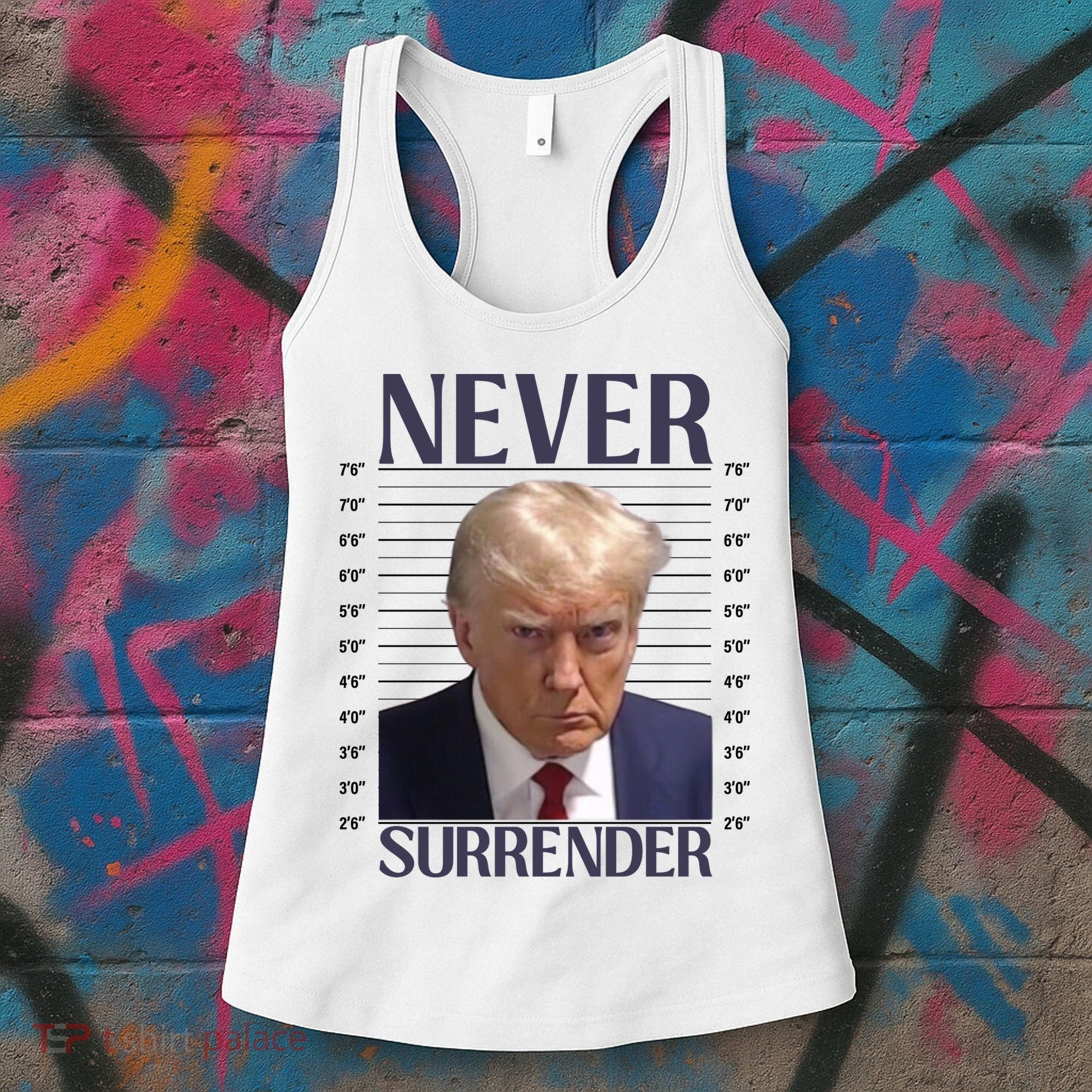 Trump Mugshot Meme Women's Tank Top