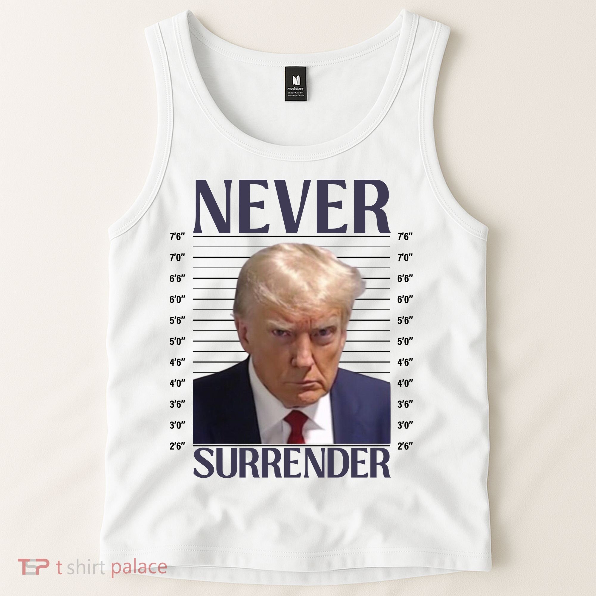 Trump Mugshot Meme Tank Top