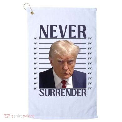 Trump Mugshot Meme Golf Towel