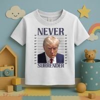 Trump Mugshot Meme Toddler T-Shirt thumb 3