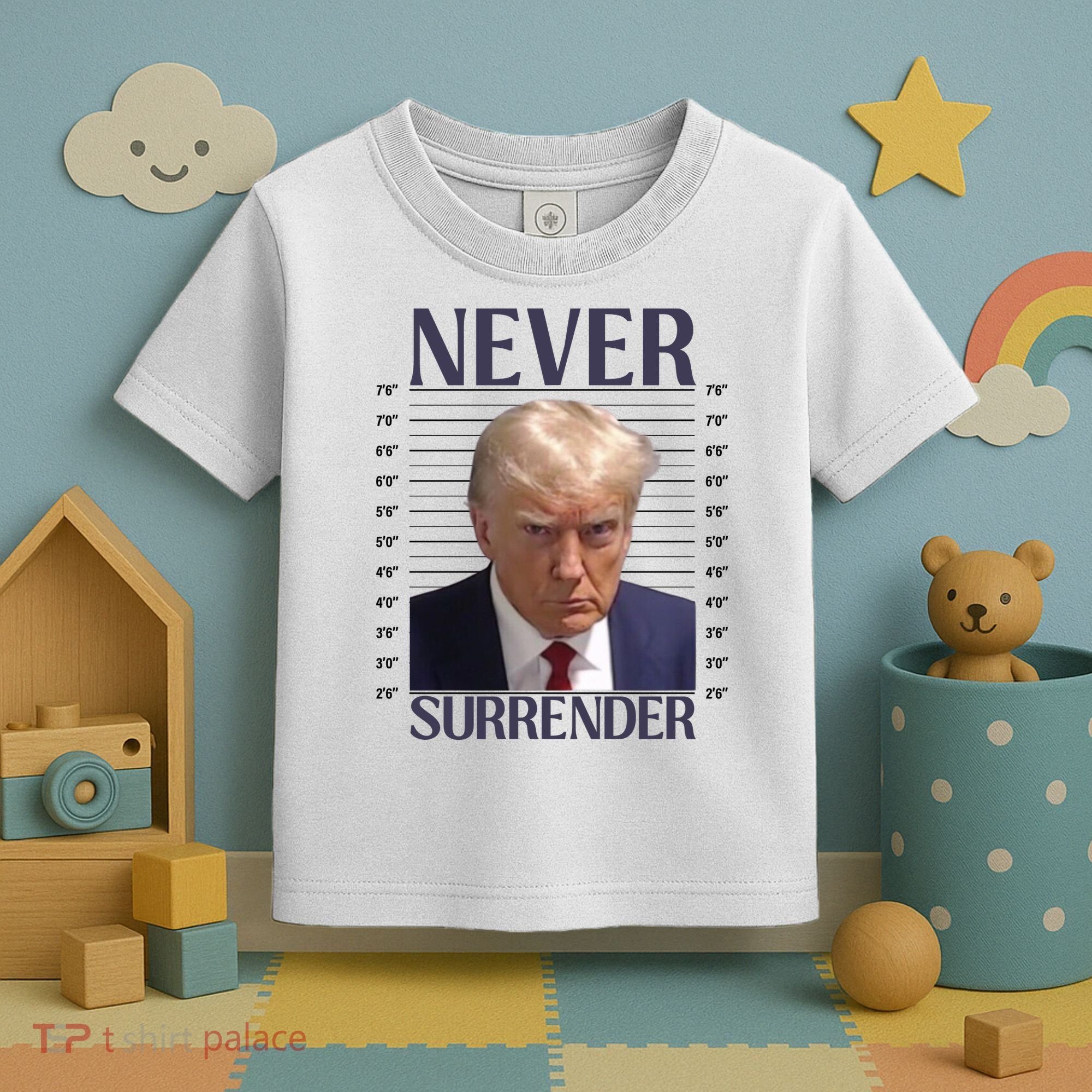 Trump Mugshot Meme Toddler T-Shirt