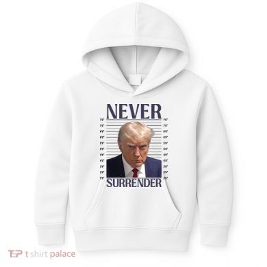 Trump Mugshot Meme Kids Hoodie