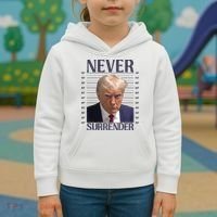 Trump Mugshot Meme Kids Hoodie thumb 3