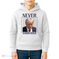 Trump Mugshot Meme Kids Hoodie thumb 4