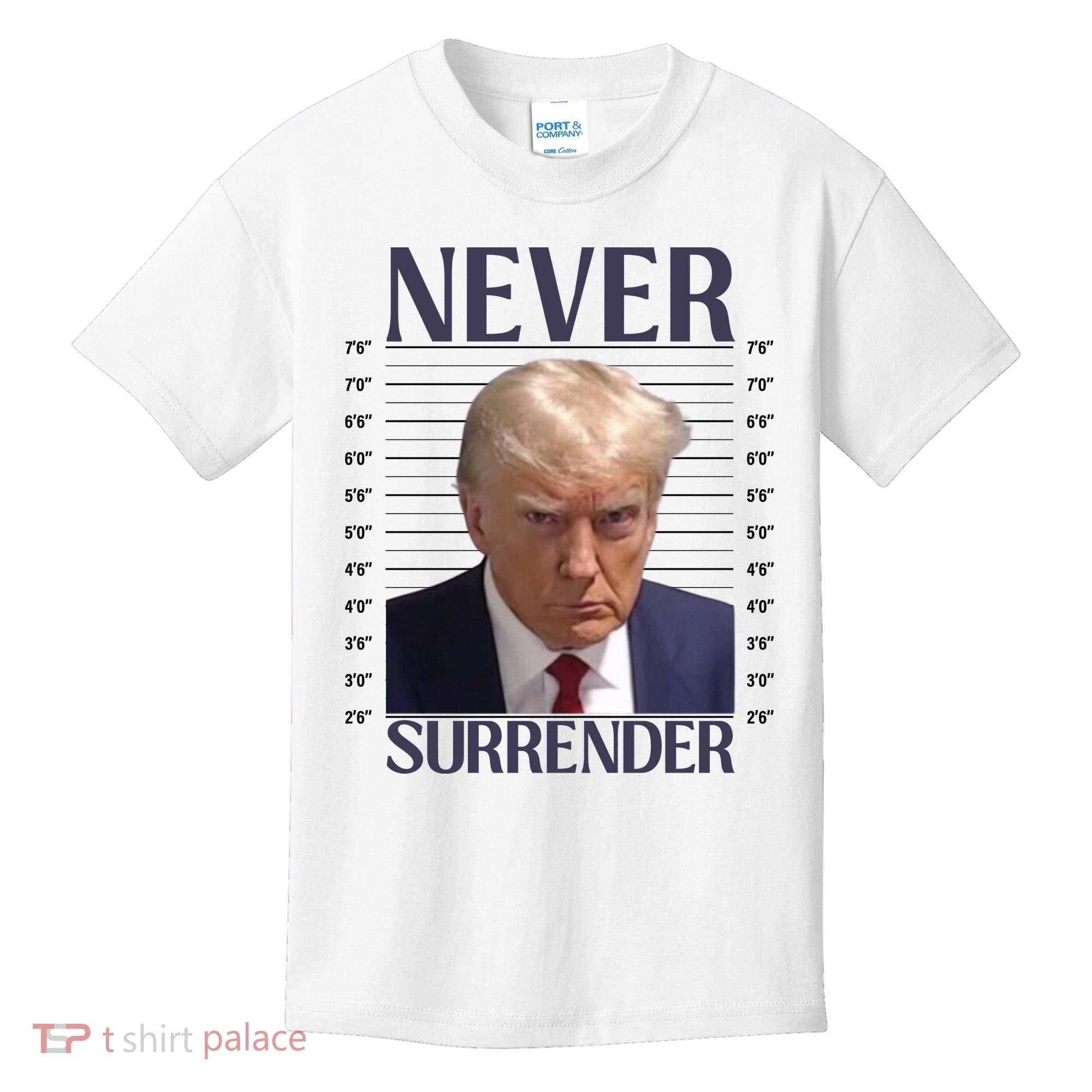 Trump Mugshot Meme Kids T-Shirt