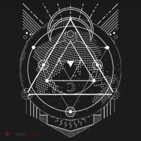 The Mighty Metatron Sacred Geometry Gift Bucket Hat thumb 4
