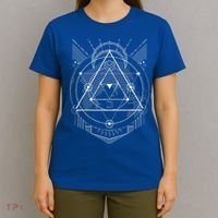 The Mighty Metatron Sacred Geometry Gift T-Shirt thumb 4