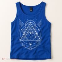 The Mighty Metatron Sacred Geometry Gift Tank Top thumb 2