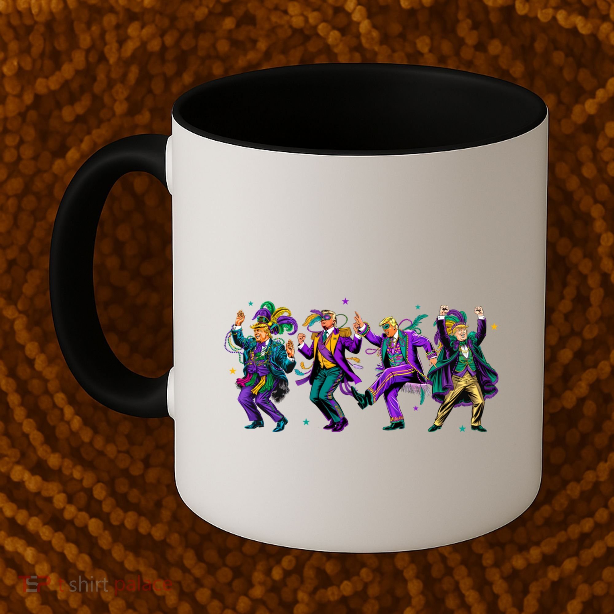 Trump Make Mardi Gras Great Again Funny Parade Costume Humor Gift Coffee Mug