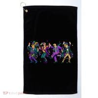 Trump Make Mardi Gras Great Again Funny Parade Costume Humor Gift Golf Towel thumb 0