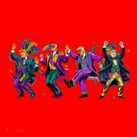 Trump Make Mardi Gras Great Again Funny Parade Costume Humor Gift Santa Hat thumb 1