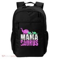 Twin Mom Mama Saurus Dinosaur Mother's Day Gift Backpack thumb 0