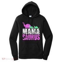 Twin Mom Mama Saurus Dinosaur Mother's Day Gift Women's Hoodie thumb 0