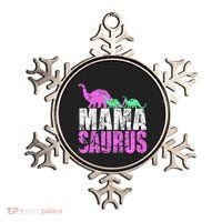 Twin Mom Mama Saurus Dinosaur Mother's Day Gift Ornament thumb 0