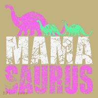 Twin Mom Mama Saurus Dinosaur Mother's Day Gift Long Sleeve Shirt thumb 2