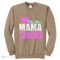 Twin Mom Mama Saurus Dinosaur Mother's Day Gift Sweatshirt thumb 0