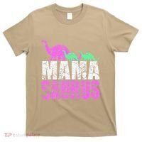 Twin Mom Mama Saurus Dinosaur Mother's Day Gift T-Shirt thumb 0