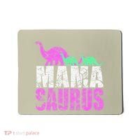 Twin Mom Mama Saurus Dinosaur Mother's Day Gift Mousepad thumb 0