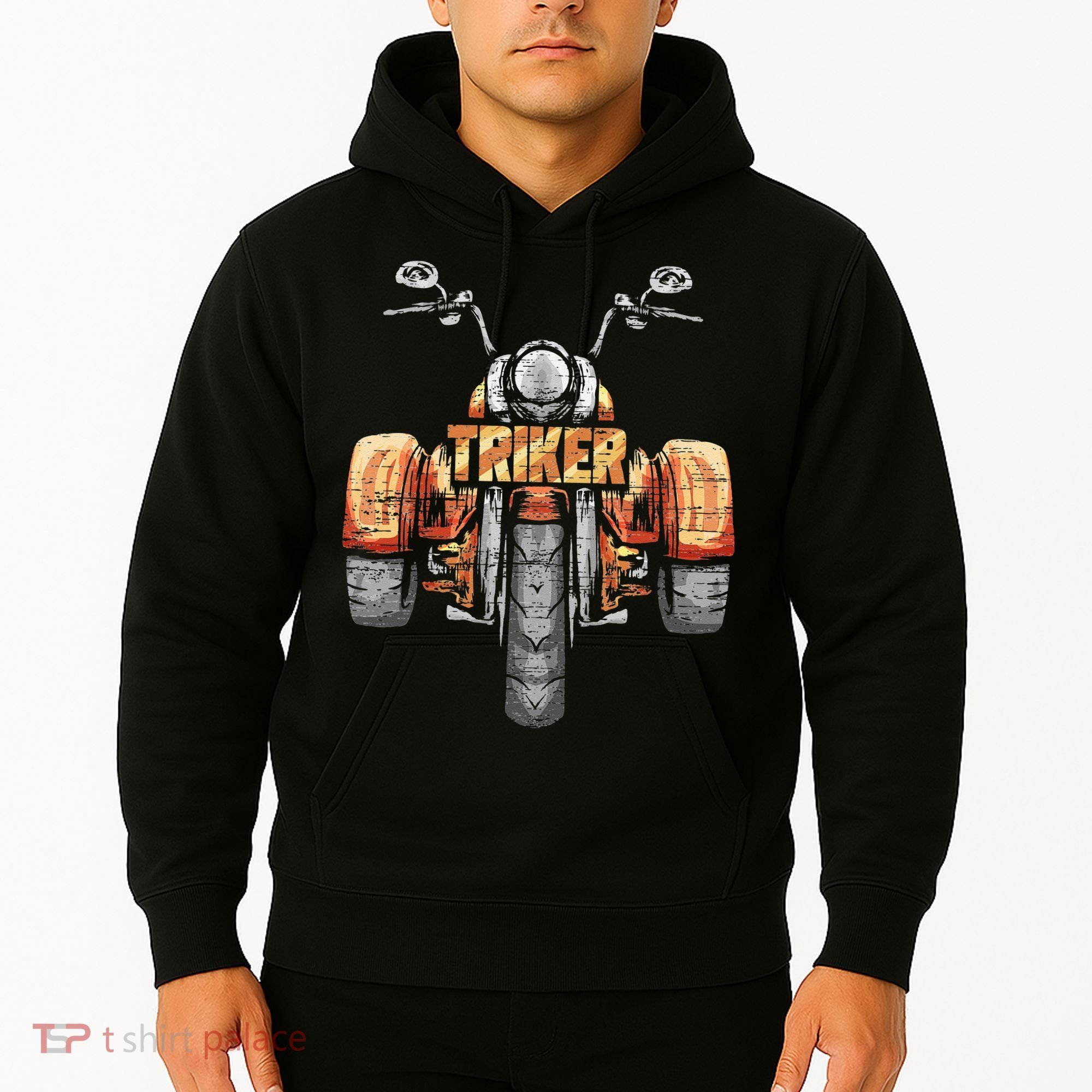 Triker Motortrike Motorcycle Trike Three Wheeler Biker Gift Hoodie