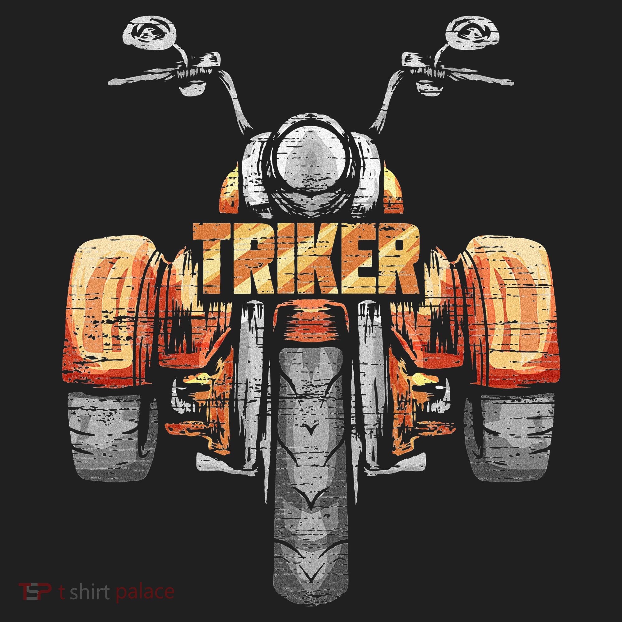 Triker Motortrike Motorcycle Trike Three Wheeler Biker Gift Beanie