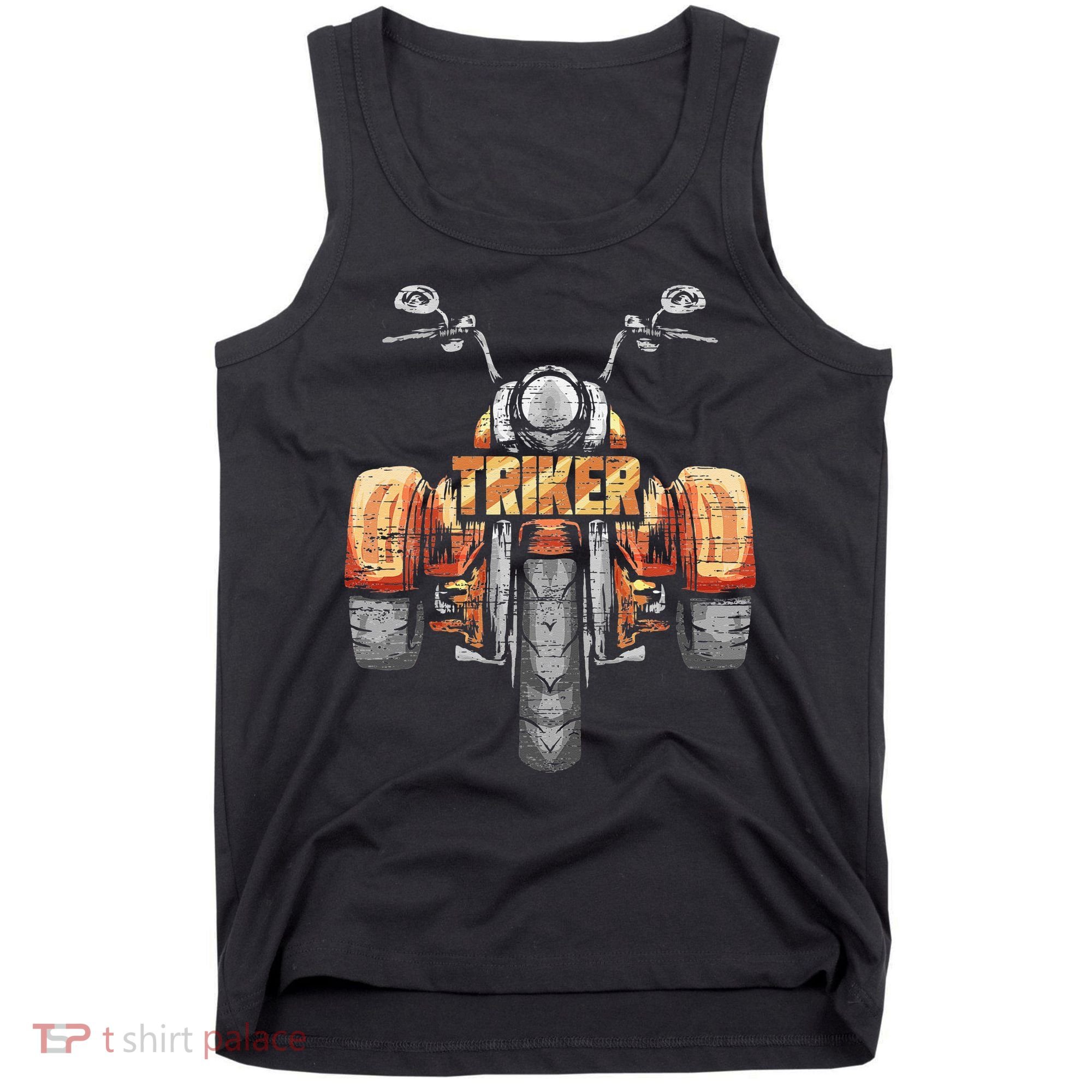 Triker Motortrike Motorcycle Trike Three Wheeler Biker Gift Tank Top