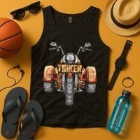 Triker Motortrike Motorcycle Trike Three Wheeler Biker Gift Tank Top thumb 4