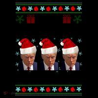 Trump Mugshot Make Christmas Great Again Funny Ugly Coffee Mug thumb 5